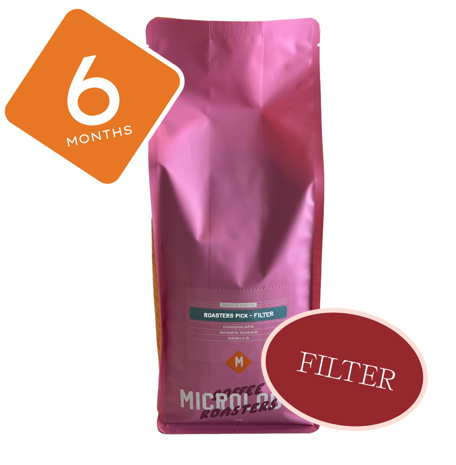 6 Month Prepaid Gift Subscription Roasters Pick Filter